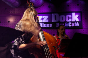 Voice-Double Bass Octet concert at Jazz Dock, Prague 22.6.2026