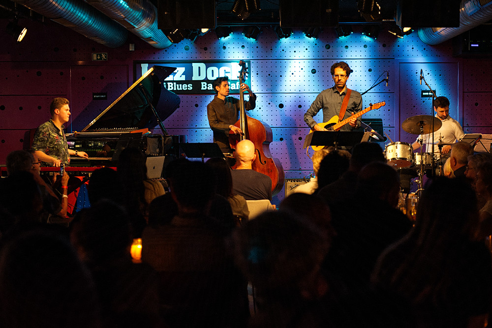 At Jazz Dock 26.7.2026, Daniel Bulatkin International Quartet