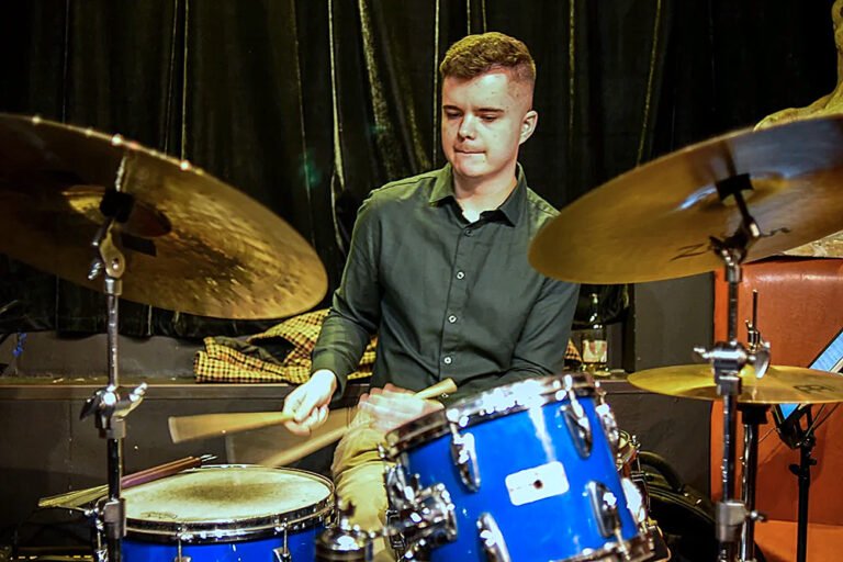Ladislav Nič drummer and organiser for LibeJazz