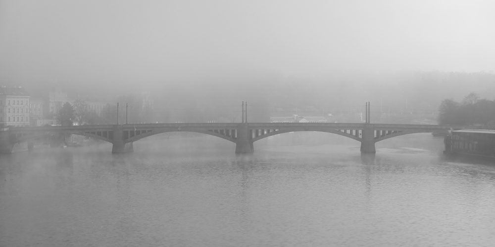Bridge-in-fog